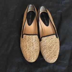 Fur Flats, size 8, Antonio Melani